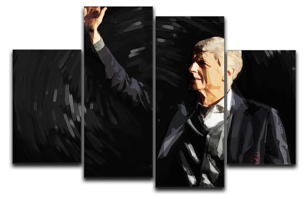Arsene Wenger 4 Split Panel Canvas  - Canvas Art Rocks - 1