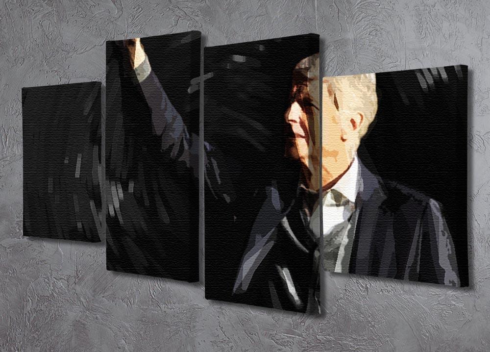 Arsene Wenger 4 Split Panel Canvas - Canvas Art Rocks - 2