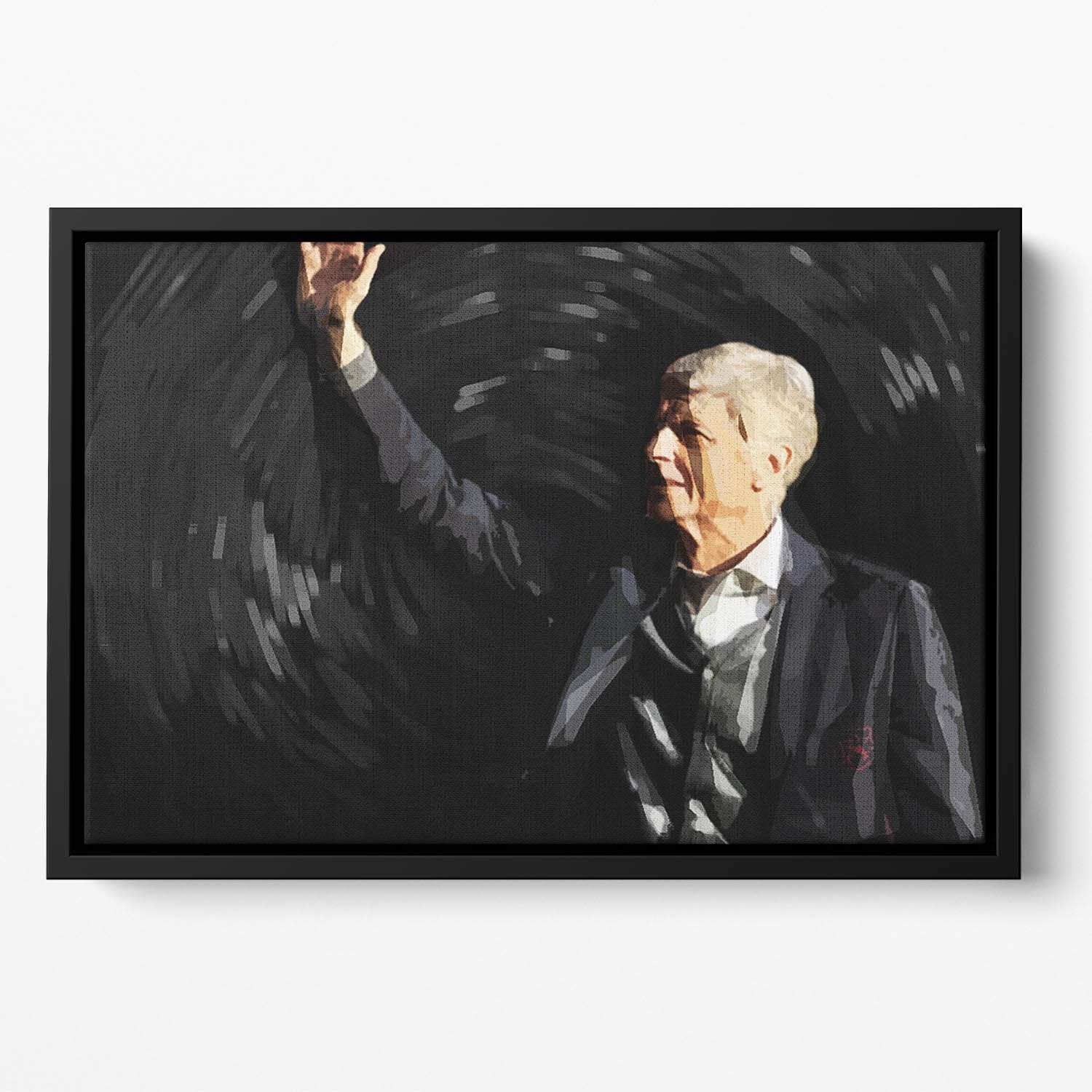 Arsene Wenger Floating Framed Canvas