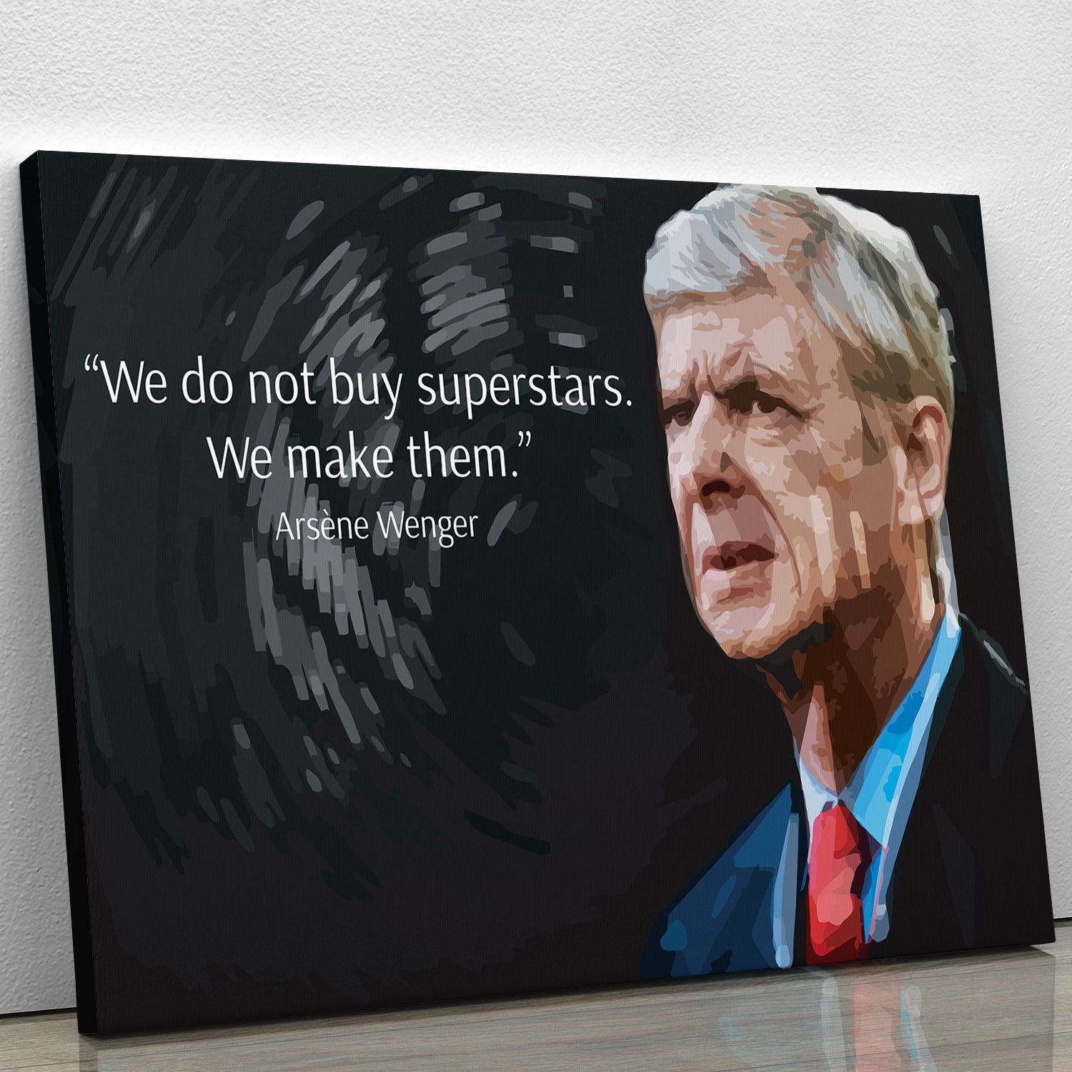 Arsene Wenger Superstars Canvas Print or Poster