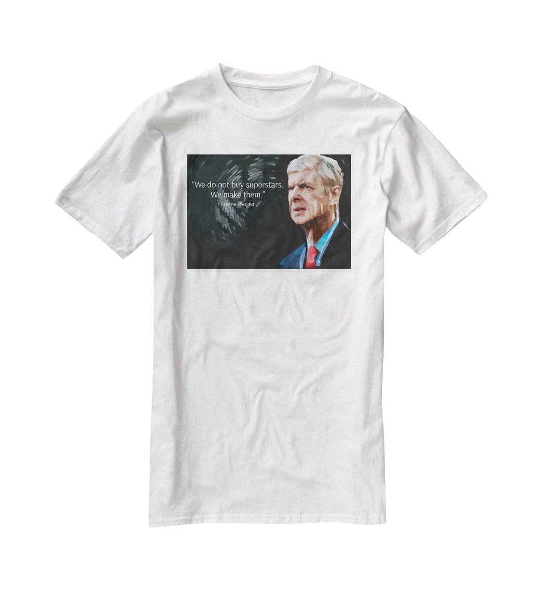 Arsene Wenger Superstars T-Shirt - Canvas Art Rocks - 5