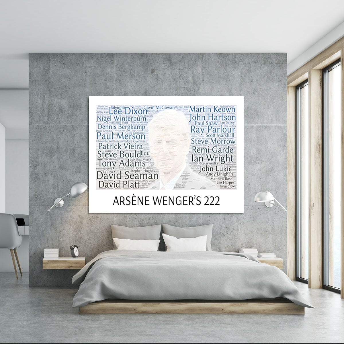 Arsene Wengers 222 Players Canvas Print or Poster