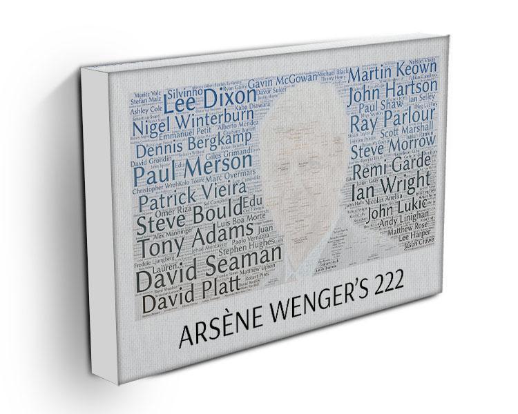 Arsene Wengers 222 Players Canvas Print or Poster - Canvas Art Rocks - 3