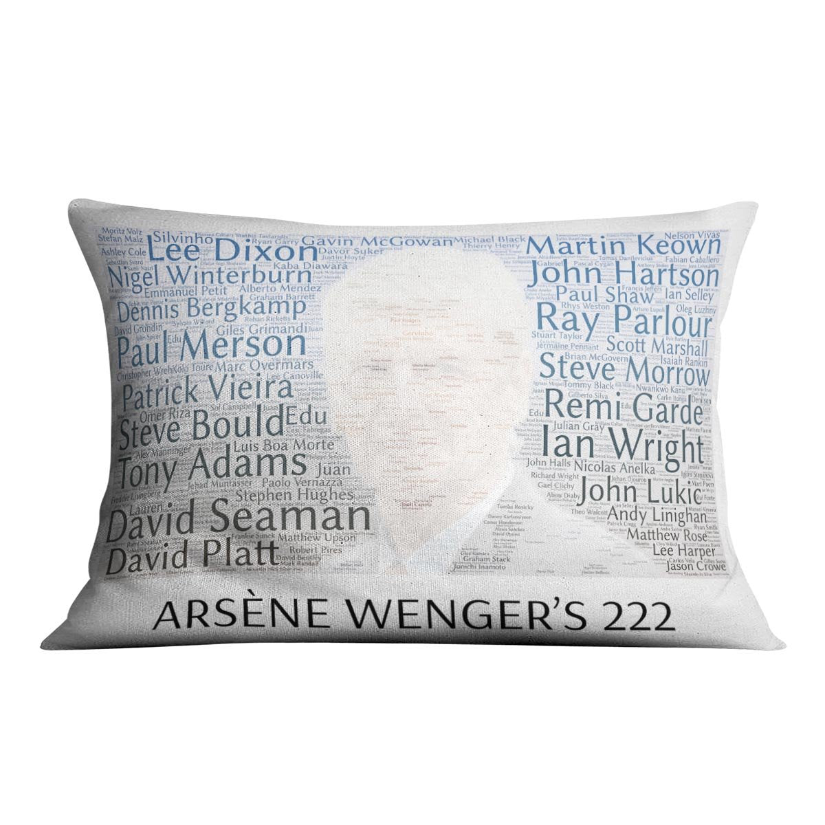 Arsene Wengers 222 Players Cushion
