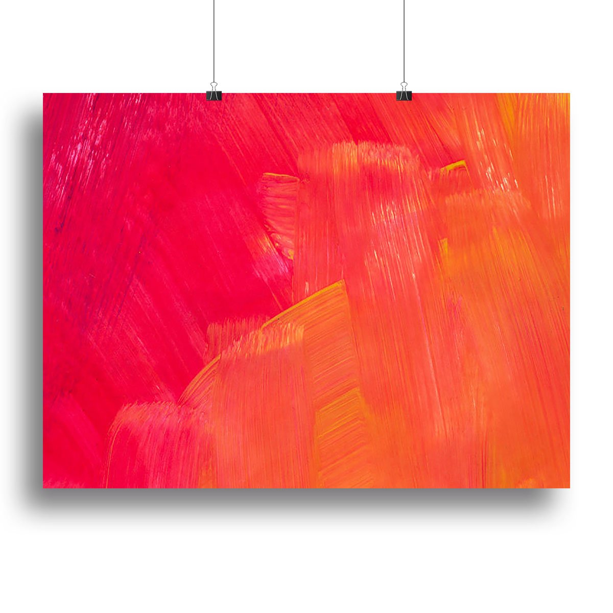 Art abstract painted background Canvas Print or Poster