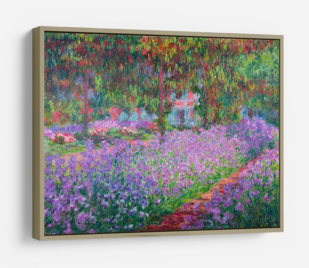 Artists Garden by Monet HD Metal Print