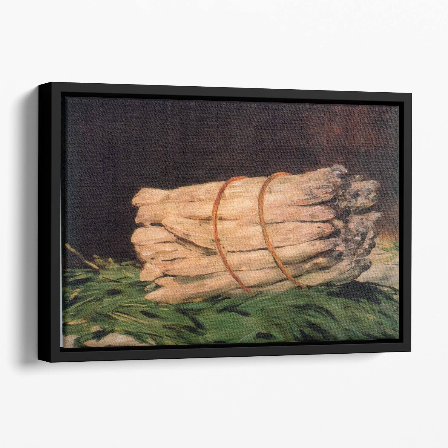 Asperagus by Manet Floating Framed Canvas