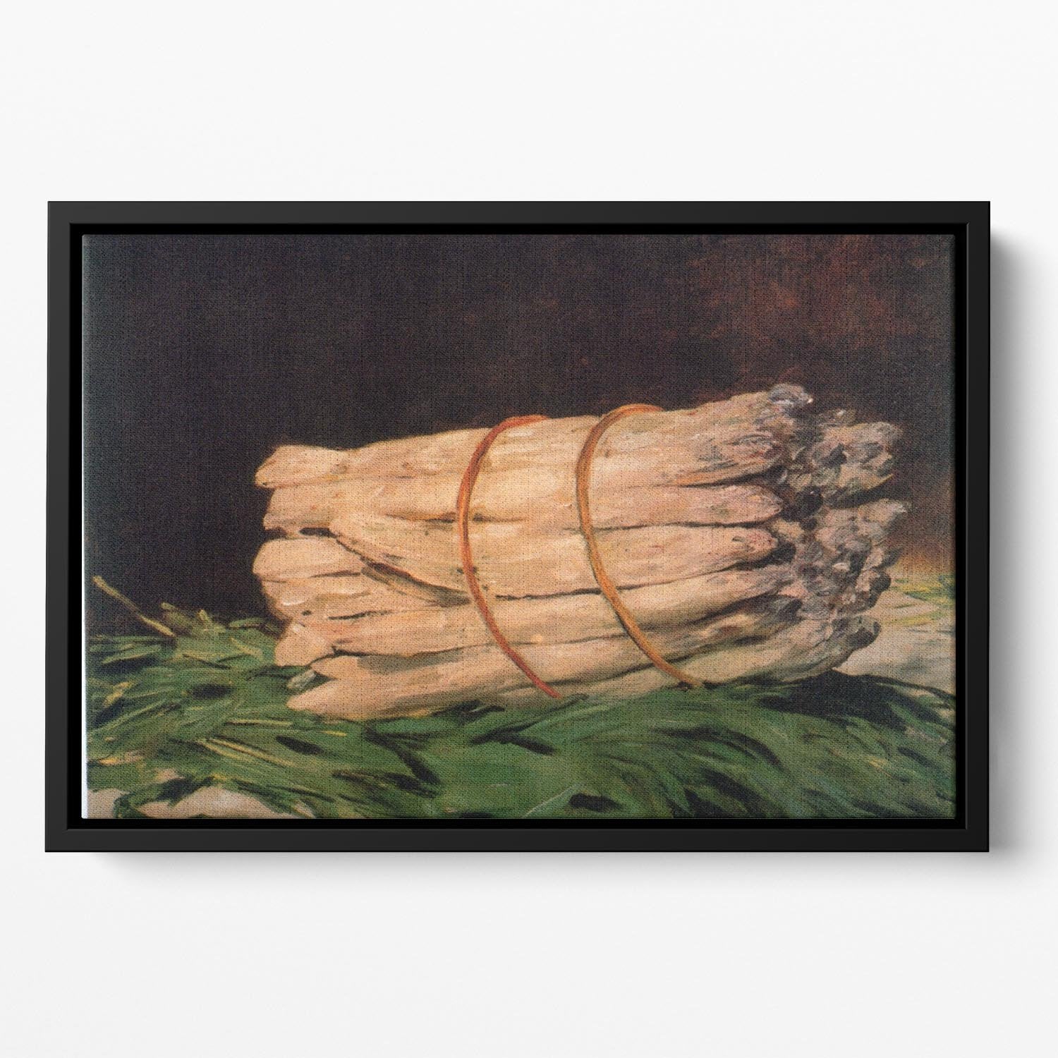 Asperagus by Manet Floating Framed Canvas