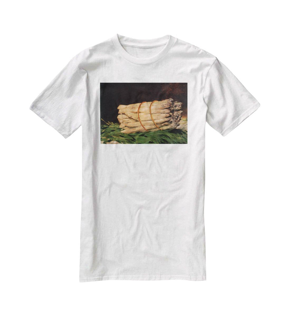 Asperagus by Manet T-Shirt - Canvas Art Rocks - 5