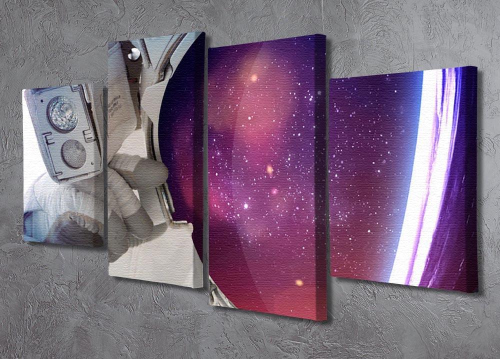 Astronaut 4 Split Panel Canvas - Canvas Art Rocks - 2