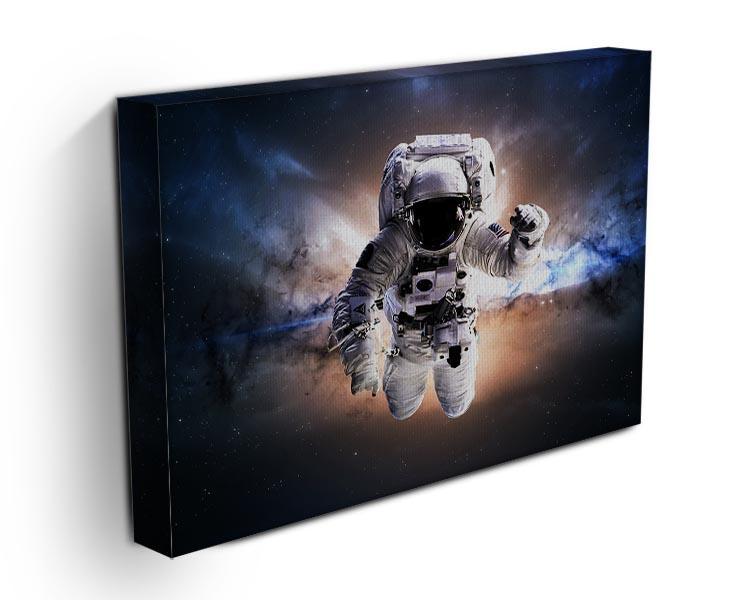 Astronaut in galaxy Canvas Print or Poster - Canvas Art Rocks - 3