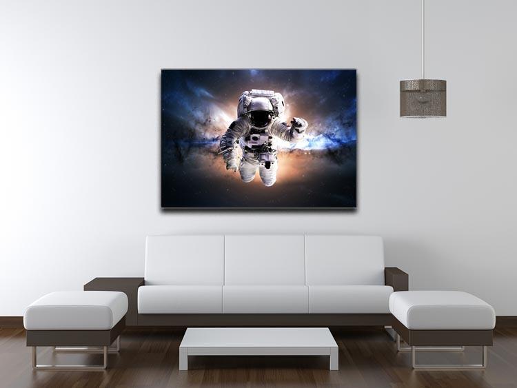 Astronaut in galaxy Canvas Print or Poster - Canvas Art Rocks - 4