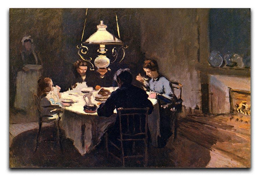 At the Table by Monet Canvas Print & Poster  - Canvas Art Rocks - 1
