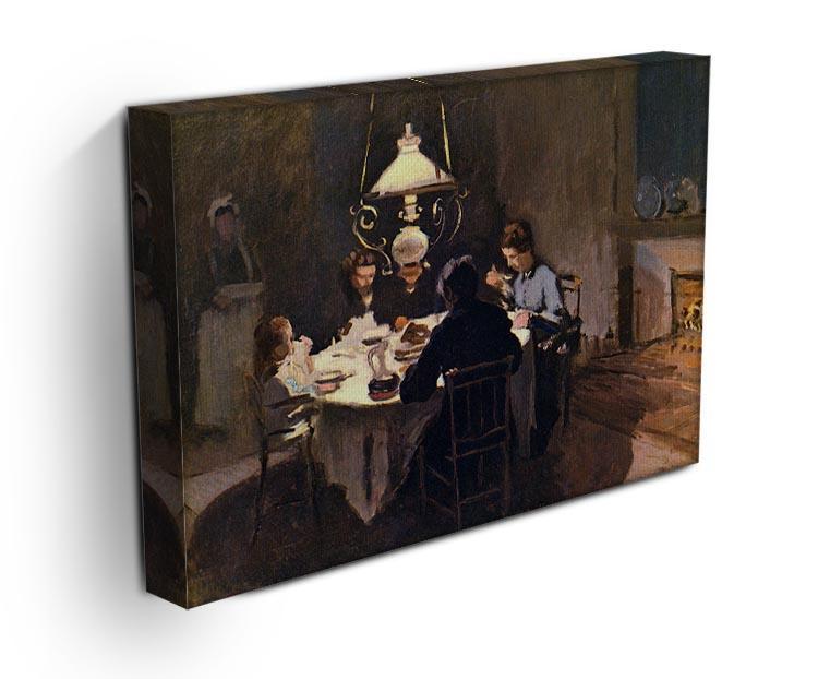 At the Table by Monet Canvas Print & Poster - Canvas Art Rocks - 3