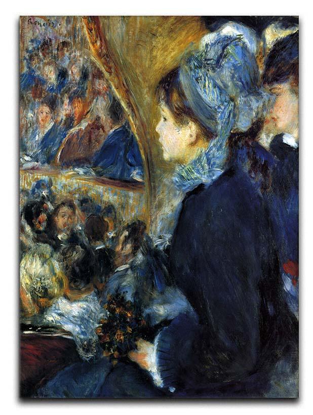At the theatre by Renoir Canvas Print or Poster  - Canvas Art Rocks - 1