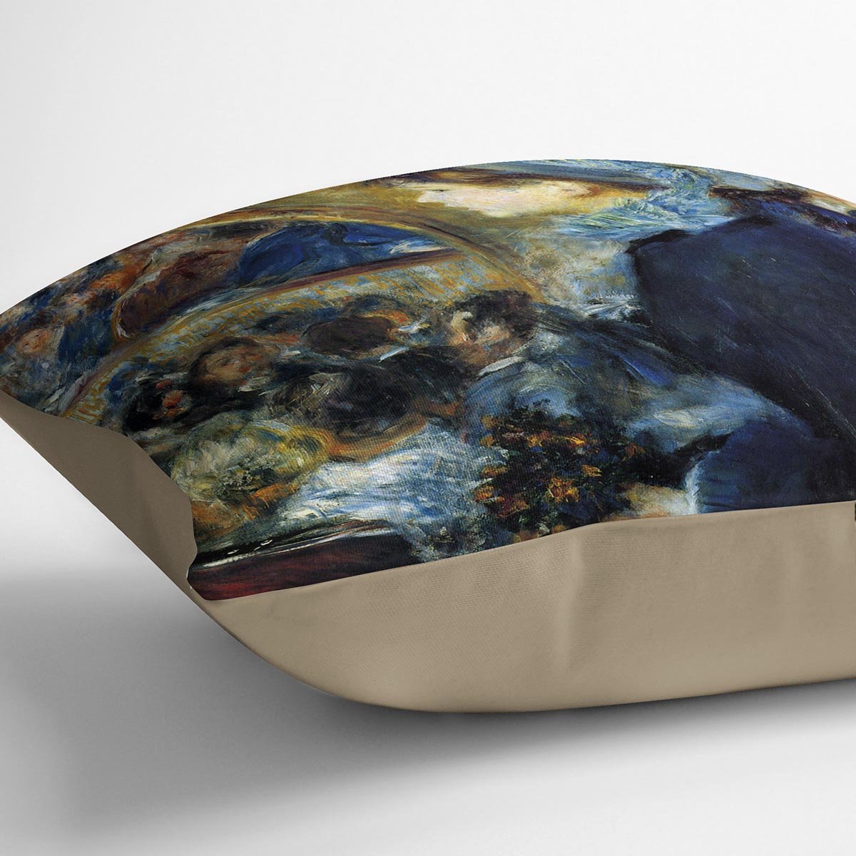 At the theatre by Renoir Throw Pillow