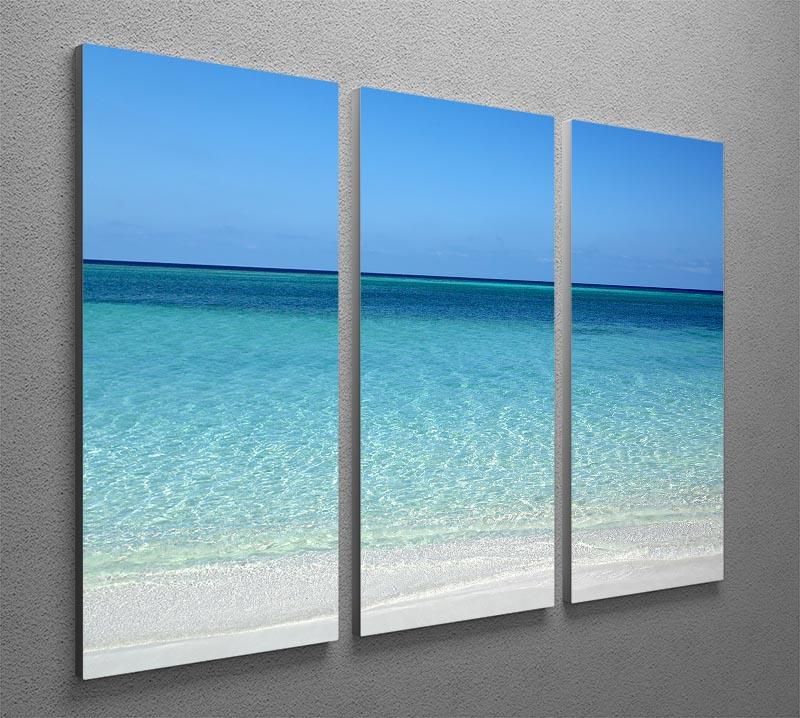 Atlantic Ocean 3 Split Panel Canvas Print - Canvas Art Rocks - 2