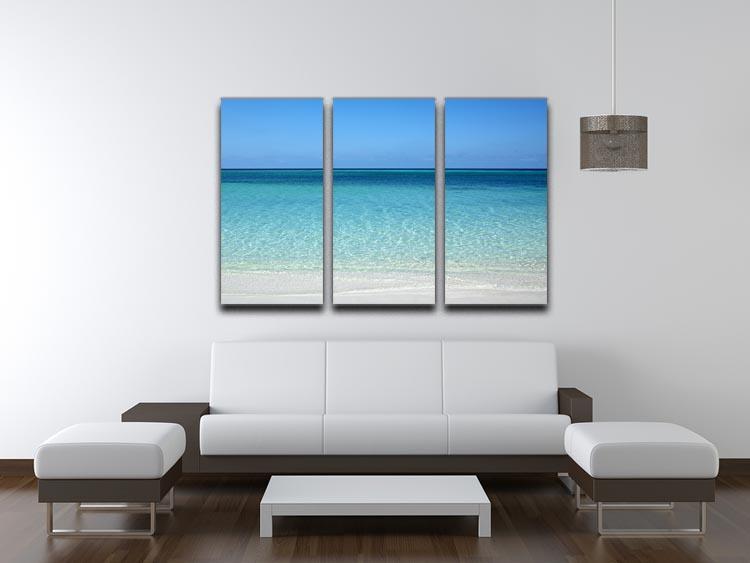 Atlantic Ocean 3 Split Panel Canvas Print - Canvas Art Rocks - 3