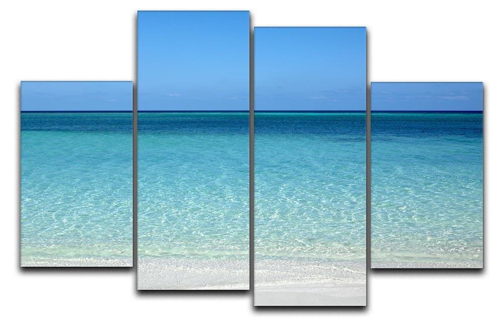Atlantic Ocean 4 Split Panel Canvas - Canvas Art Rocks - 1