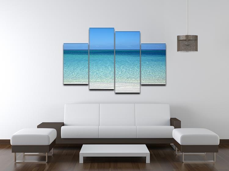 Atlantic Ocean 4 Split Panel Canvas - Canvas Art Rocks - 3