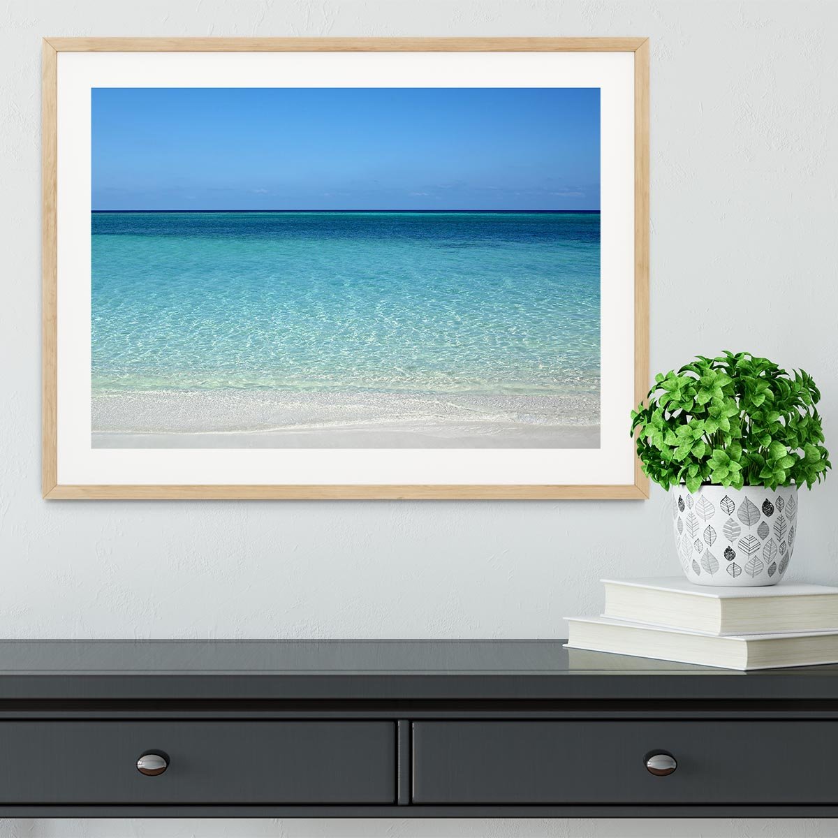 Atlantic Ocean Framed Print - Canvas Art Rocks - 3