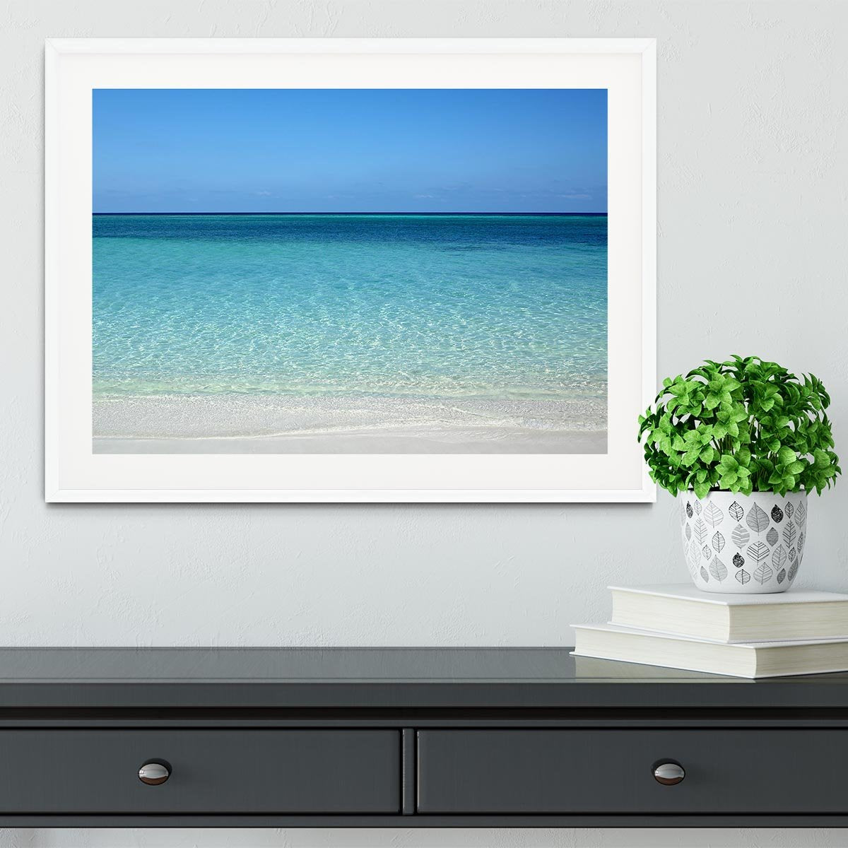 Atlantic Ocean Framed Print - Canvas Art Rocks - 5