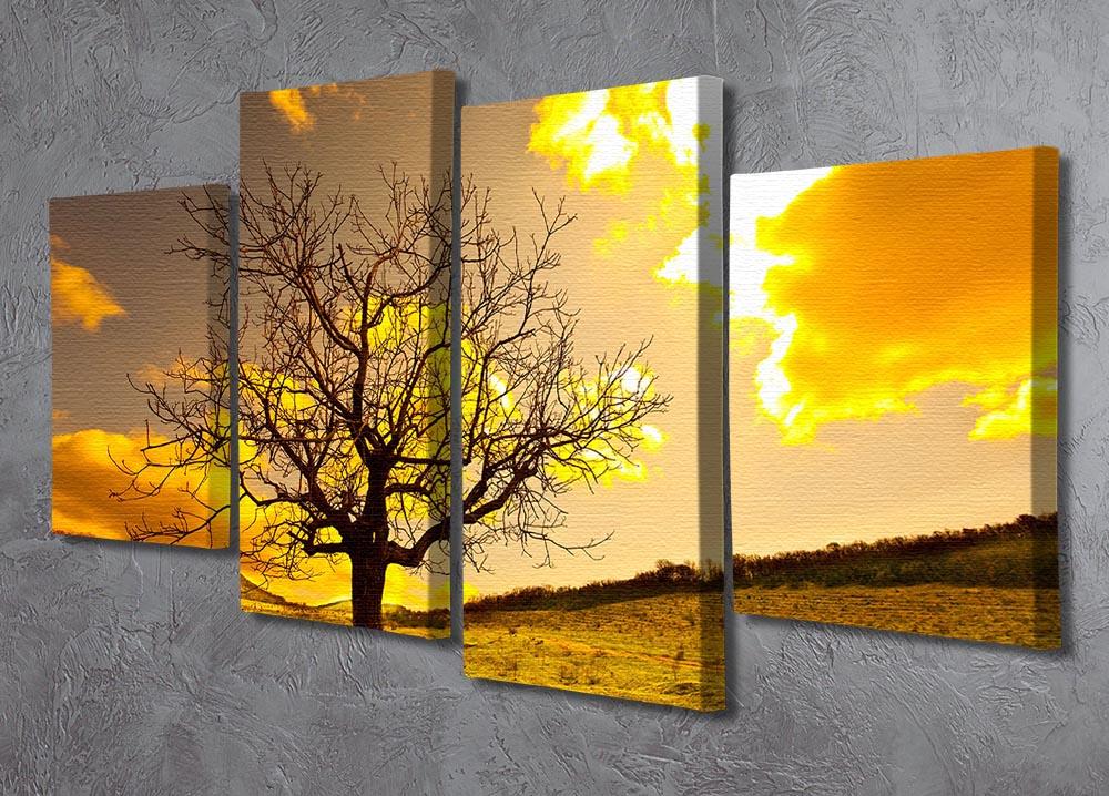 Autumn 4 Split Panel Canvas  - Canvas Art Rocks - 2