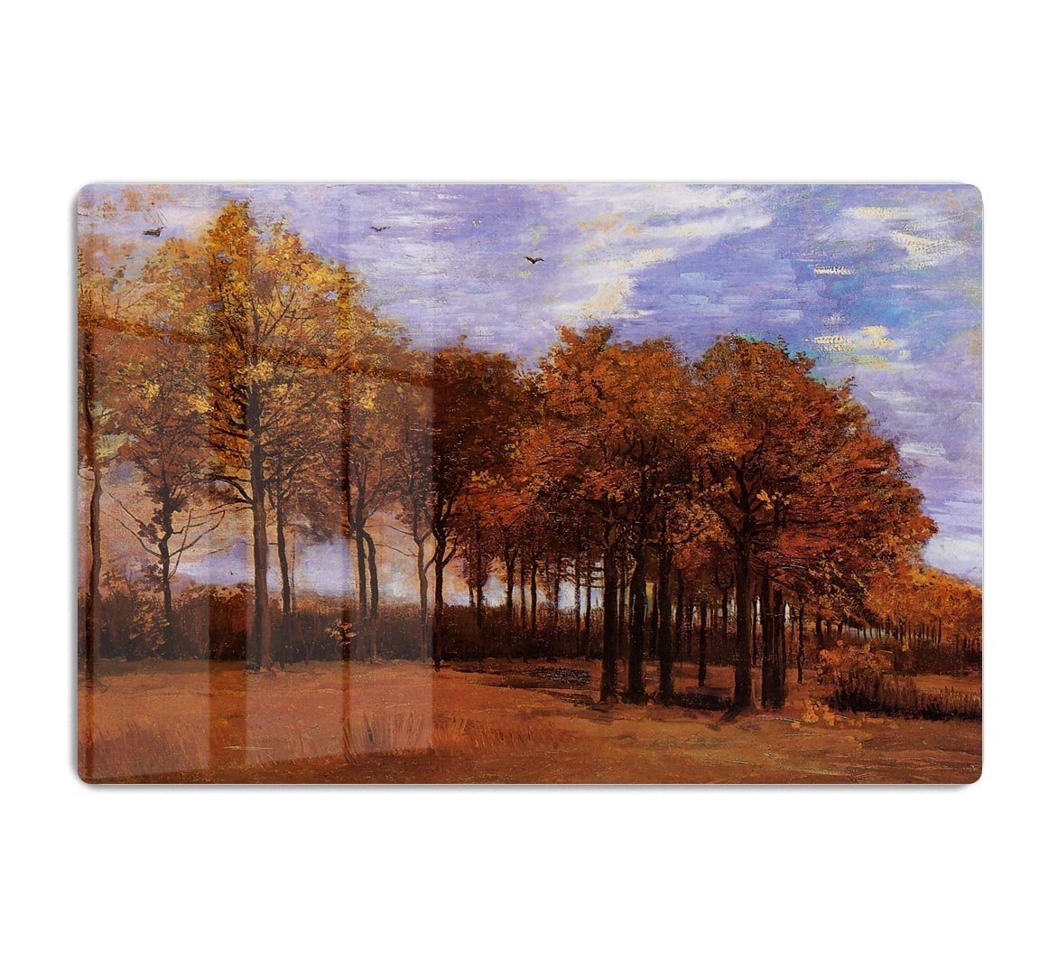 Autumn Landscape by Van Gogh HD Metal Print