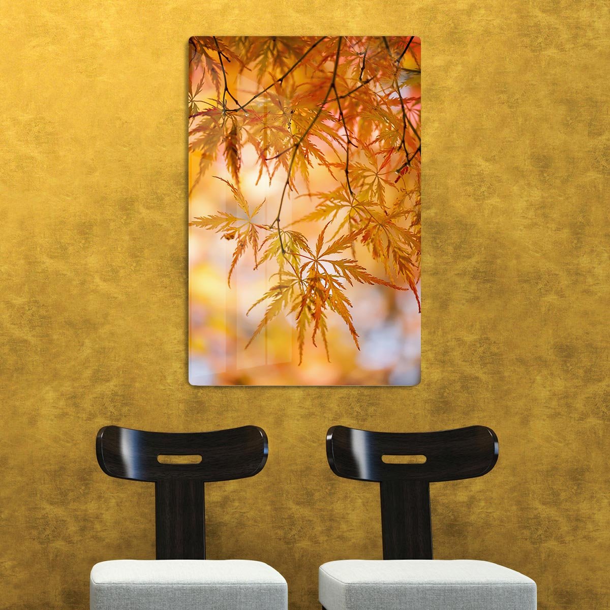 Autumn Leaves HD Metal Print - Canvas Art Rocks - 2