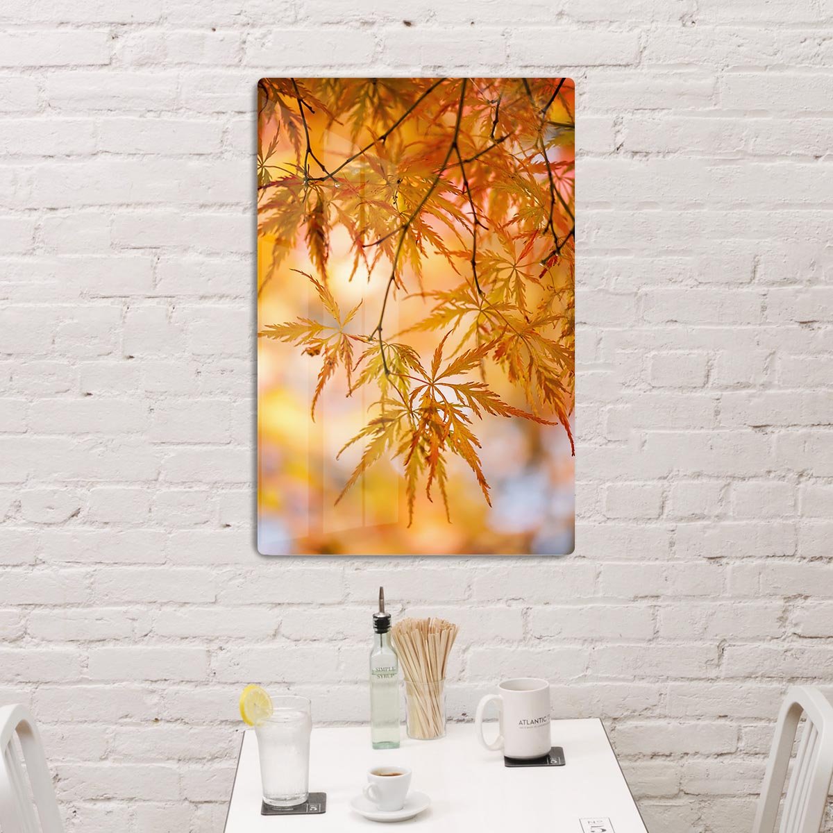 Autumn Leaves HD Metal Print - Canvas Art Rocks - 3