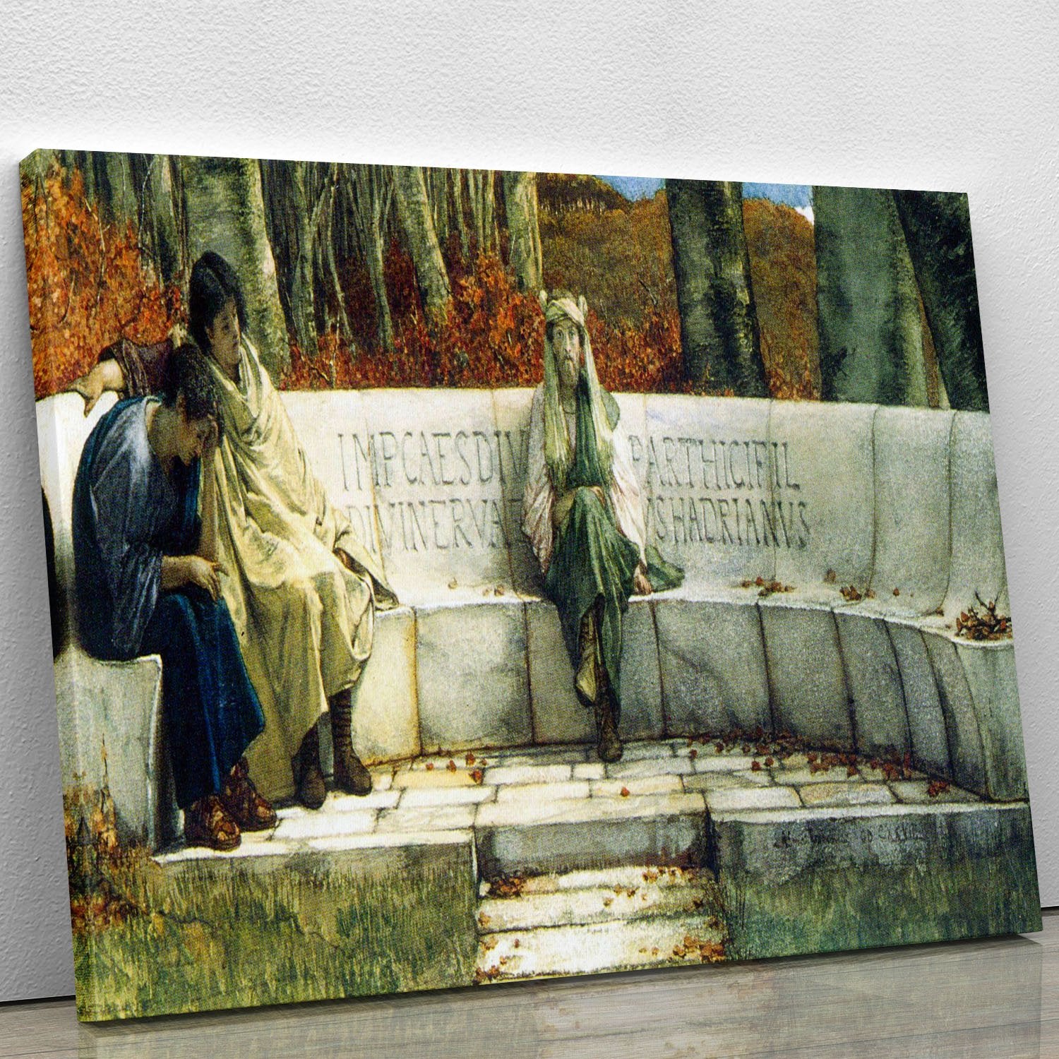 Autumn detail by Alma Tadema Canvas Print or Poster