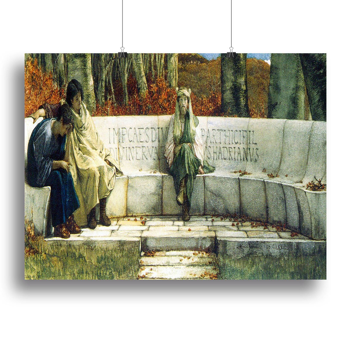 Autumn detail by Alma Tadema Canvas Print or Poster