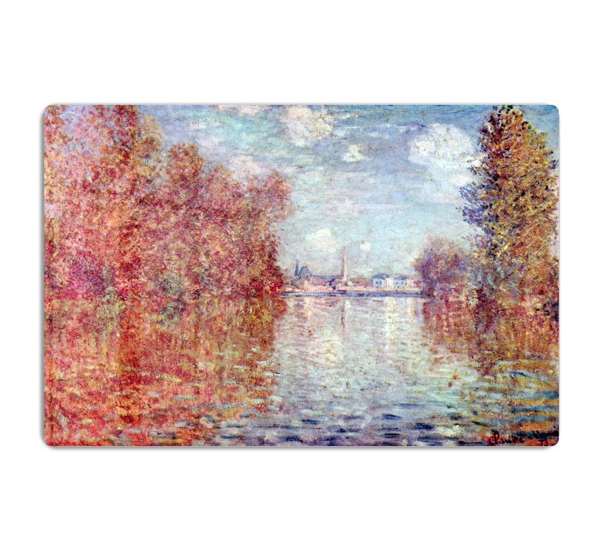 Autumn in Argenteuil by Monet HD Metal Print