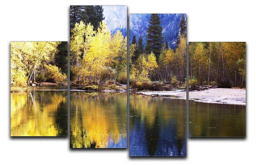 Autumn scene 4 Split Panel Canvas  - Canvas Art Rocks - 1