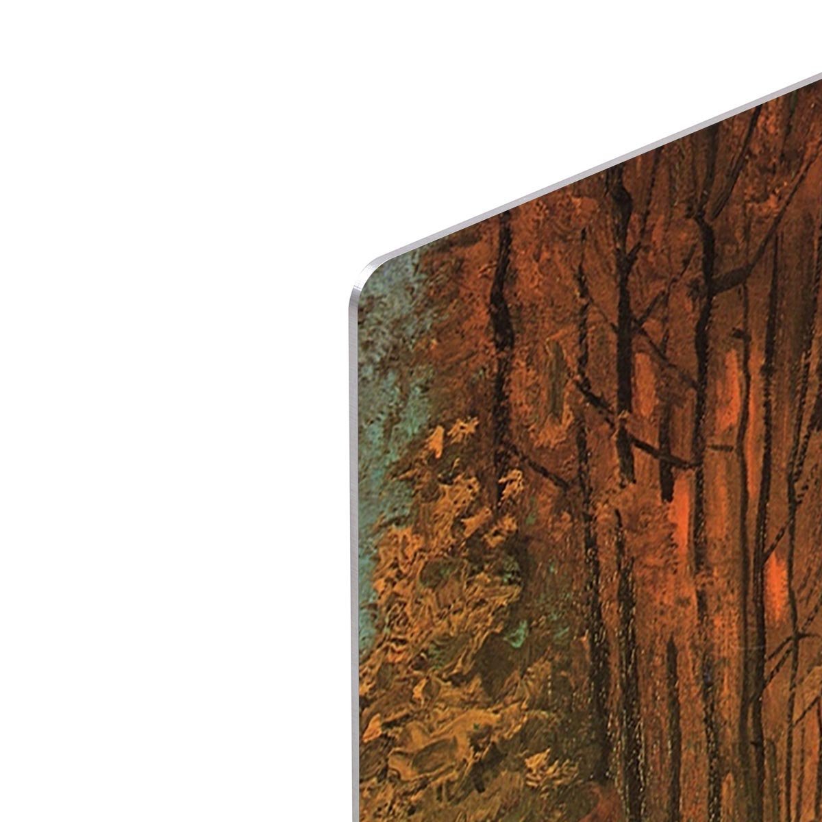 Avenue of Poplars in Autumn by Van Gogh HD Metal Print