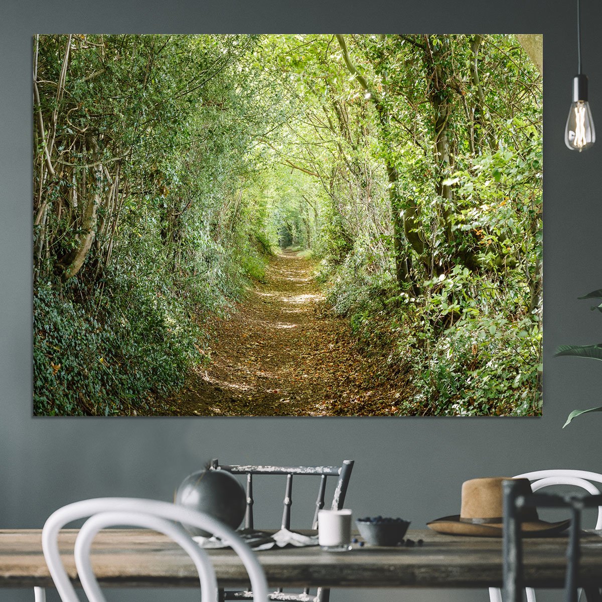 Avenue of trees Canvas Print or Poster