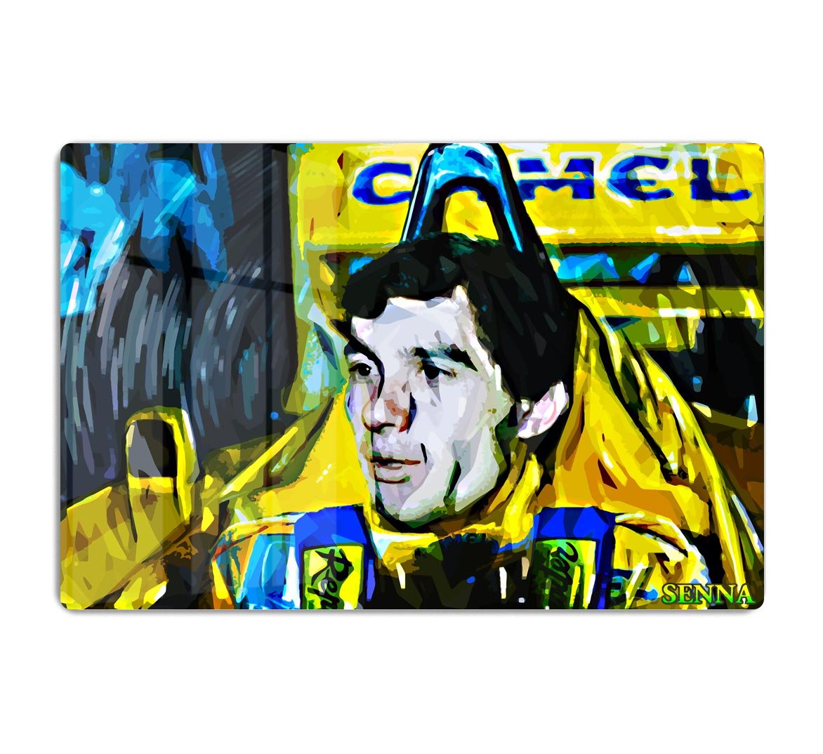 Ayrton Senna HD Metal Print