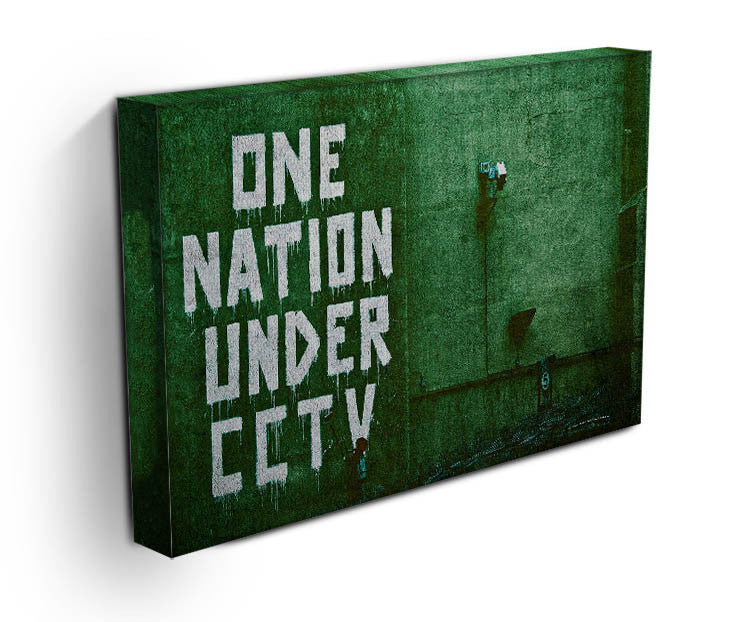 Banksy One Nation Under CCTV Print - Canvas Art Rocks - 3
