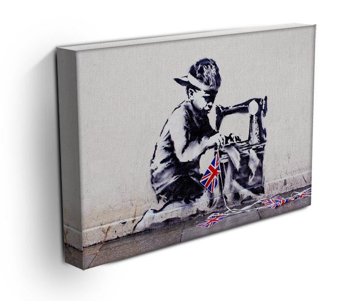 Banksy Slave Labour Print - Canvas Art Rocks - 3