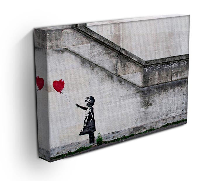 Banksy There is Always Hope Print - Canvas Art Rocks - 3