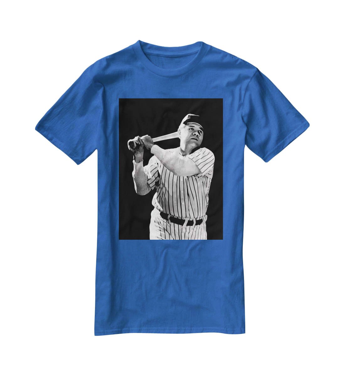 Babe Ruth T-Shirt - Canvas Art Rocks - 2