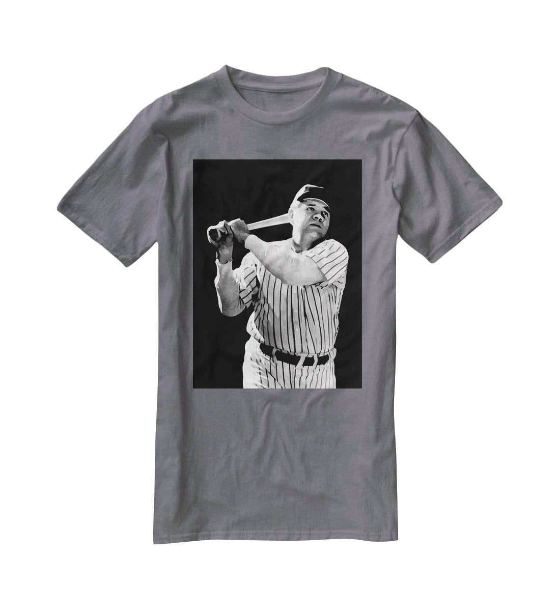 Babe Ruth T-Shirt - Canvas Art Rocks - 3