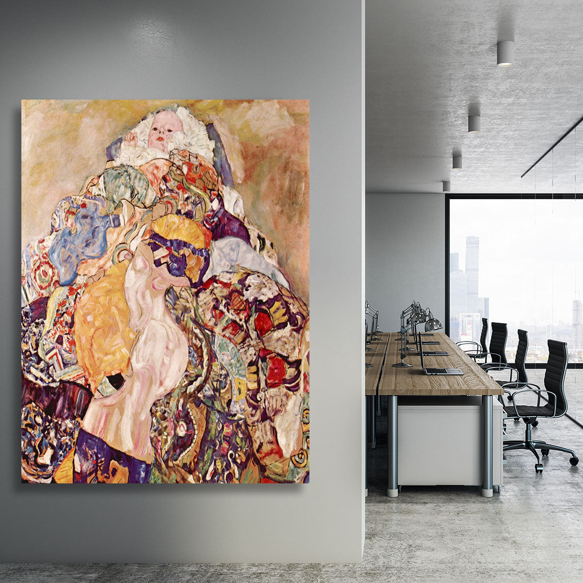 Baby by Klimt Canvas Print or Poster - Canvas Art Rocks - 3