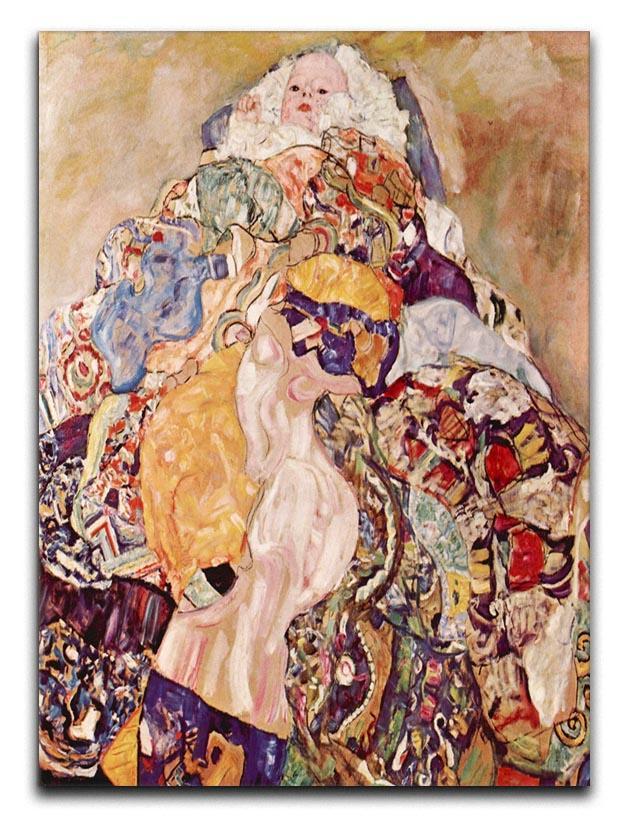 Baby by Klimt Canvas Print or Poster  - Canvas Art Rocks - 1