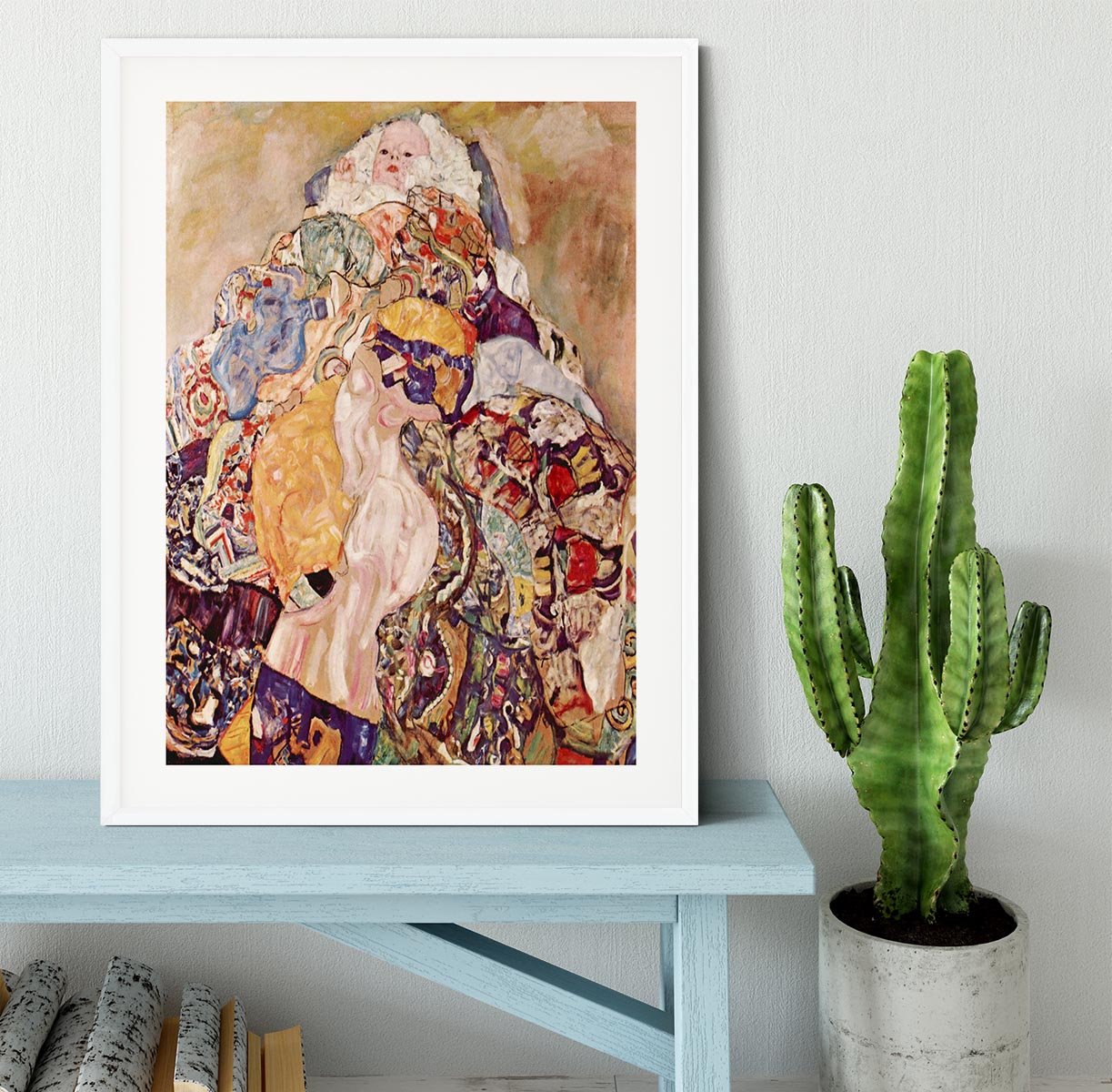Baby by Klimt Framed Print - Canvas Art Rocks - 5