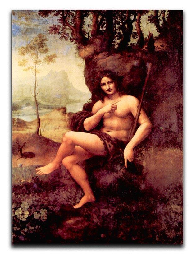 Bacchus by Da Vinci Canvas Print & Poster  - Canvas Art Rocks - 1