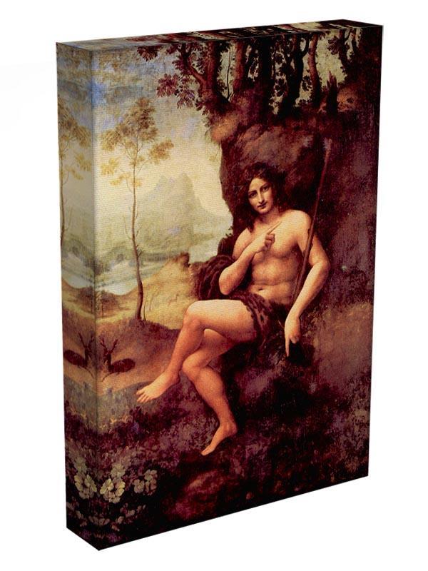Bacchus by Da Vinci Canvas Print & Poster - Canvas Art Rocks - 3