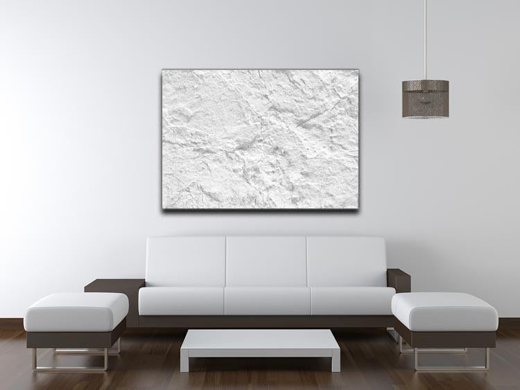 Background of white stone Canvas Print or Poster - Canvas Art Rocks - 4