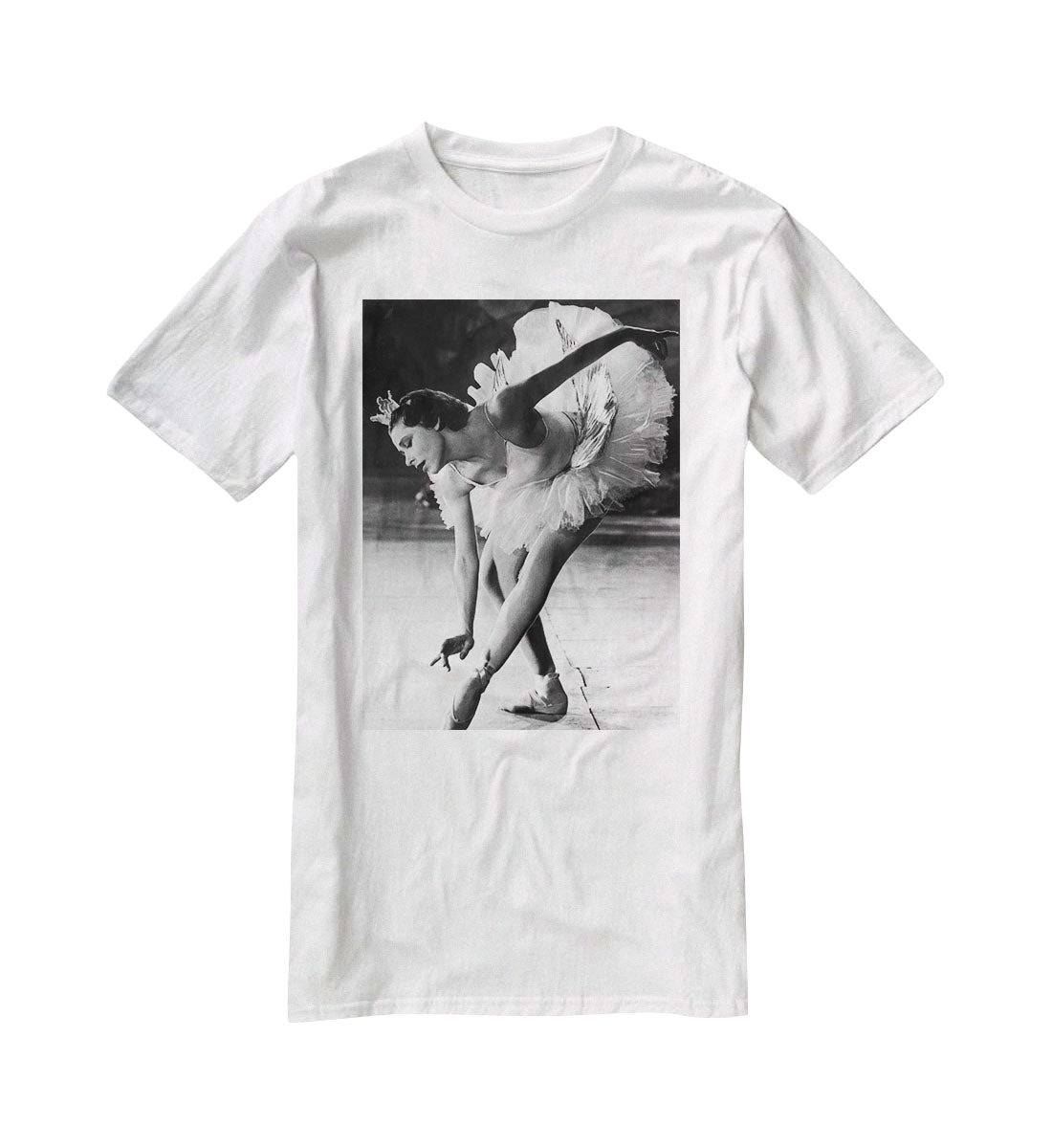 Ballerina Yvette Chauvire T-Shirt - Canvas Art Rocks - 5