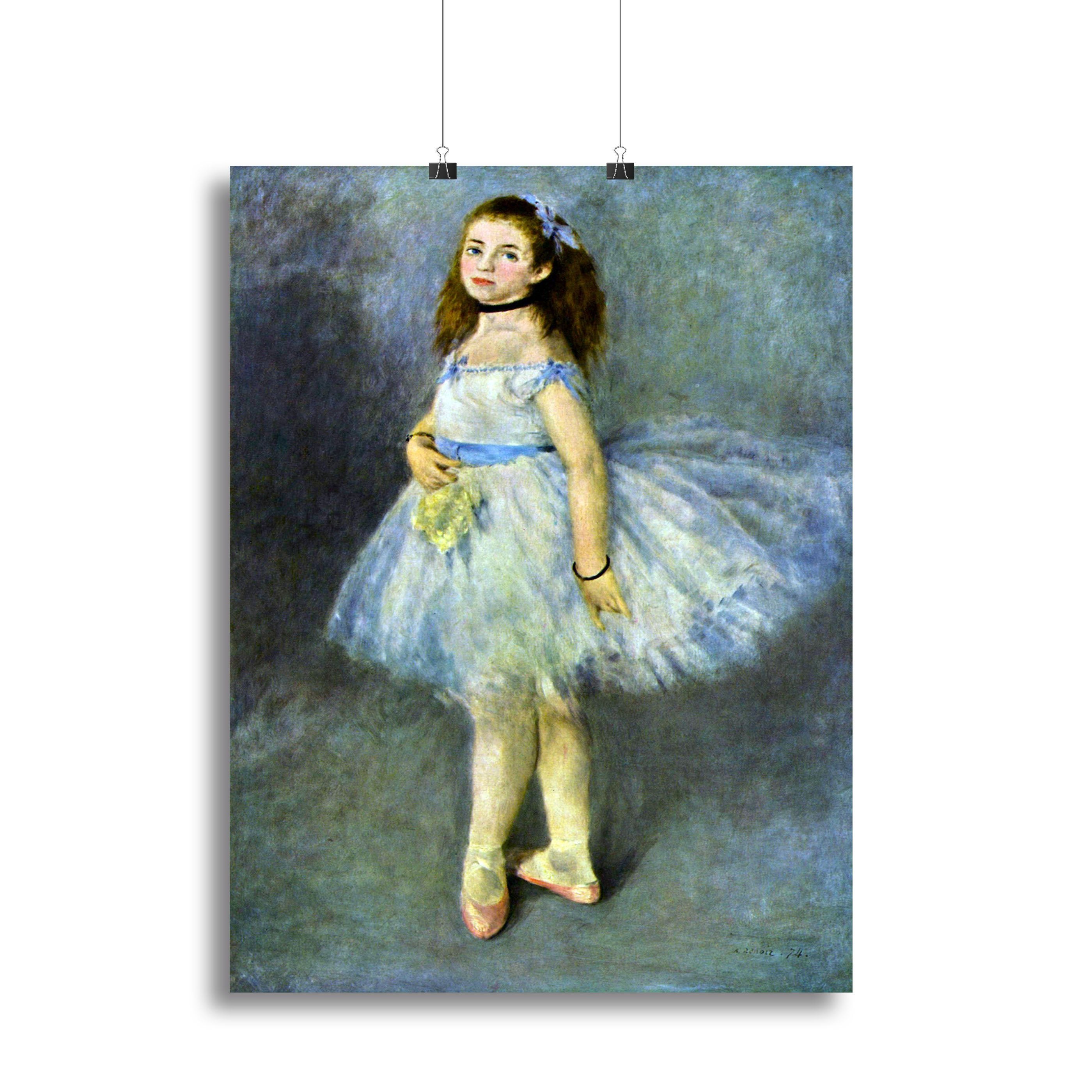 Ballet Dancer by Renoir Canvas Print or Poster